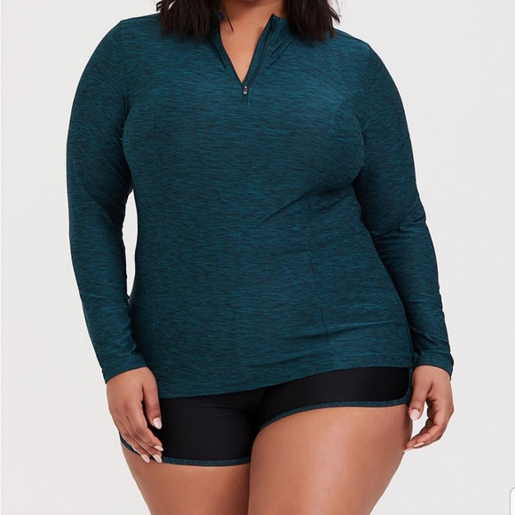 torrid Other - Torrid Teal Rash Guard top